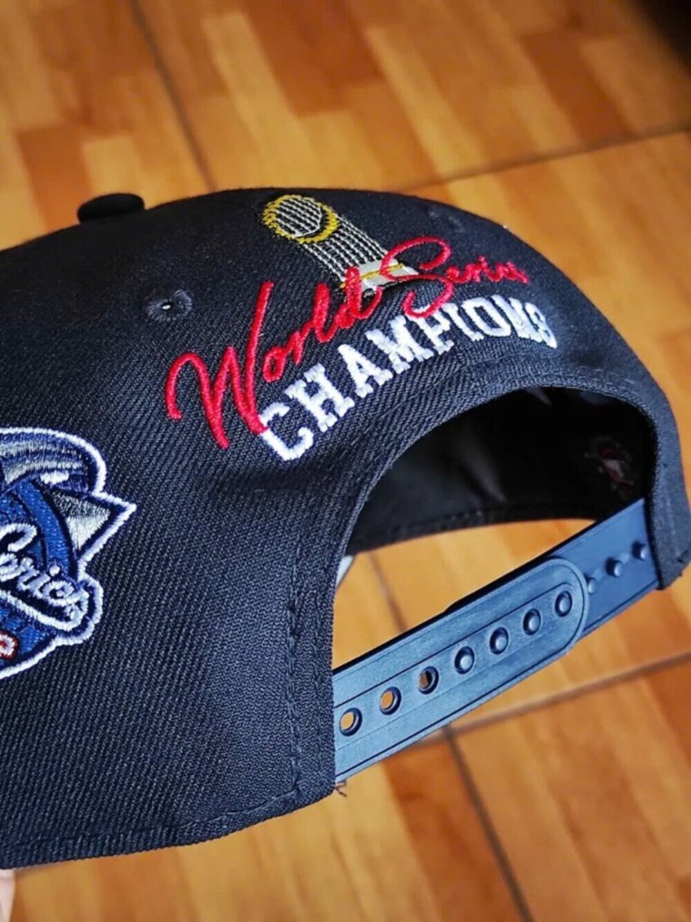 New Era New York Yankees 27x World Series Champions Snapback Hat Black MLB Cap - Picture 2 of 10